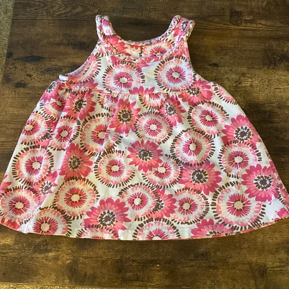 Maggie and Zoe girl’s size 3T summer dress, pink and white - Picture 4 of 8